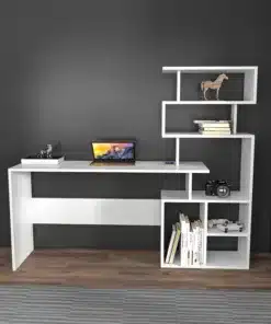 שולחן עם ספריה