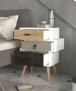 שידת לילה 3 מגירות