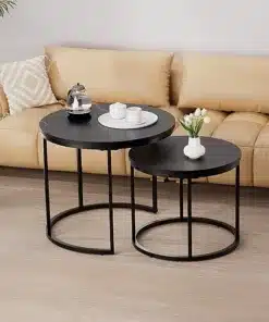 Photo-9_0jpg - תקציר מוצר – זוג שולחנות עגולים לסלון בגוון שיש שחור - שולחן סלון סטייל מאסטר רהיטים - רהיטים איכותיים לבית ולמשרד Photo 9