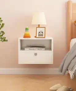 שידת לילה צפה תלויה לקיר