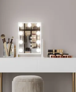 מראת איפור עם תאורה