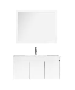 ארון אמבטיה לבן