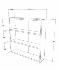 ארון אמבטיה תלוי