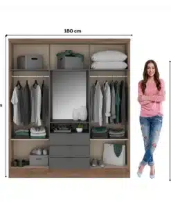 ארון בגדים אגוז