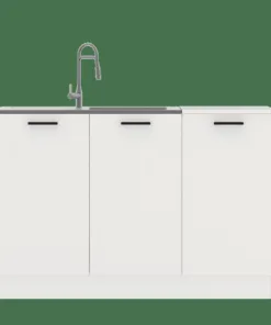 ארון מטבח לבן