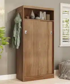 ארון-עם-דלתות-הזזה_0-1jpg - ארון שירות מעוצב עם 5 מדפים ודלתות הזזה - אִחסוּן סטייל מאסטר רהיטים - רהיטים איכותיים לבית ולמשרד ארון עם דלתות הזזה