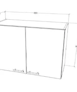 ארון שירות תלוי