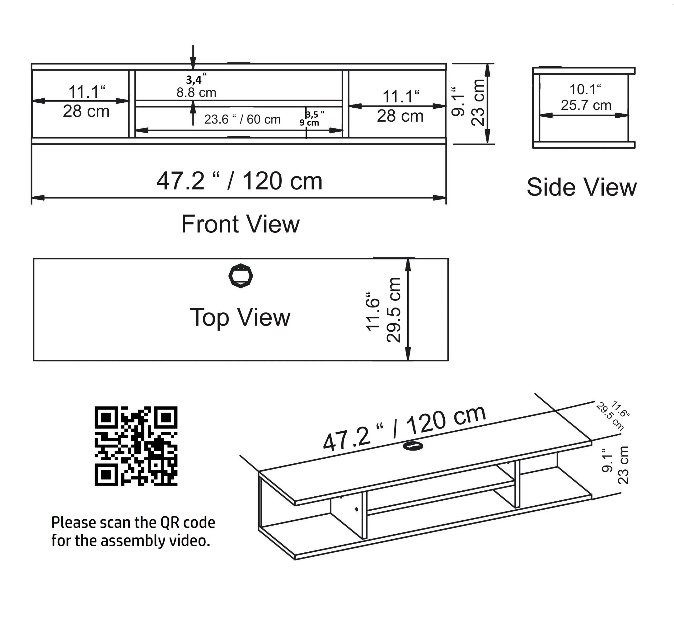 מזנון-מינימליסטי_7jpg - מזנון טלוויזיה צף - מזנון טלוויזיה צף לקיר סטייל מאסטר רהיטים - רהיטים איכותיים לבית ולמשרד מזנון מינימליסטי