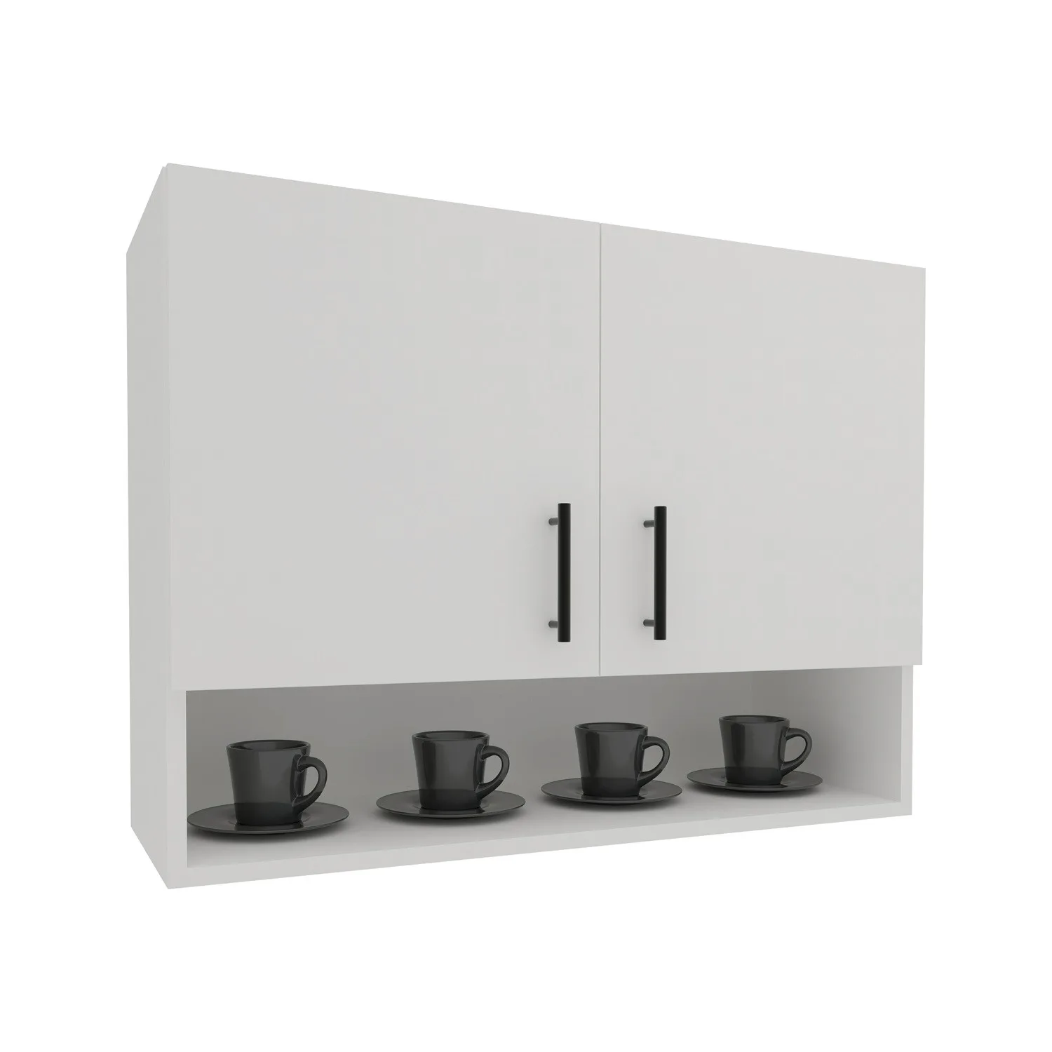 לבן_6-1jpg - ארון מטבח עליון עם מדף - ארונות סטייל מאסטר רהיטים - רהיטים איכותיים לבית ולמשרד ארון מטבח לבן