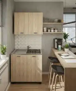 מטבחון_0-1jpg - מטבחון קומפקטי 80 ס"מ דגם - ארונות ושידות מגירות סטייל מאסטר רהיטים - רהיטים איכותיים לבית ולמשרד מטבחון