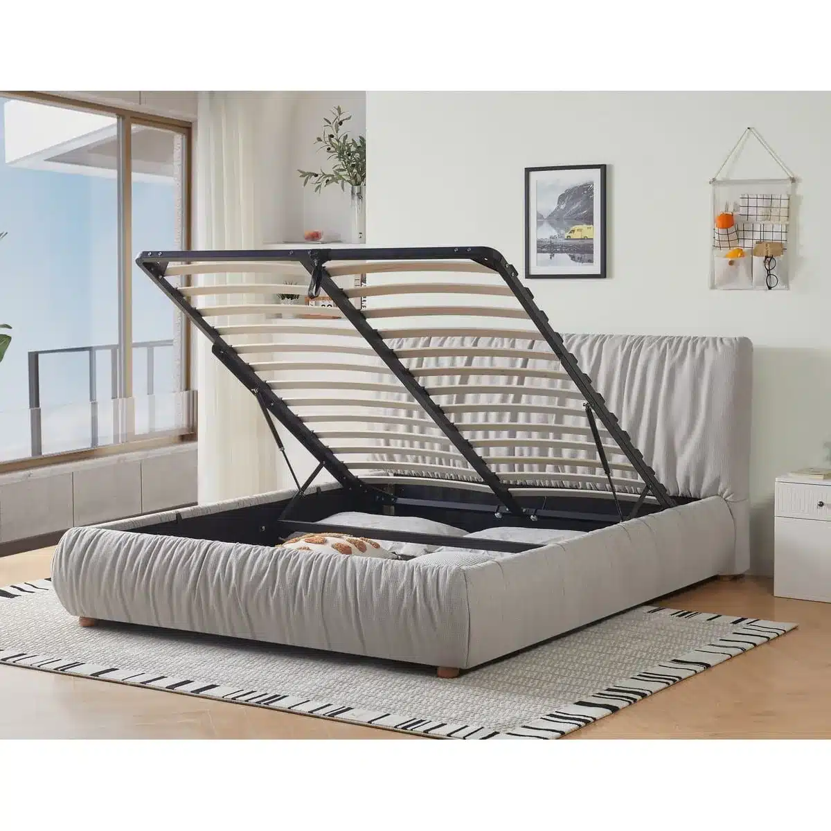 מיטה-עם-ארגז-מצעים_5-1jpg - מיטה זוגית מרופדת עם ארגז מצעים - ספה נפתחת למיטה סטייל מאסטר רהיטים - רהיטים איכותיים לבית ולמשרד מיטה עם ארגז מצעים