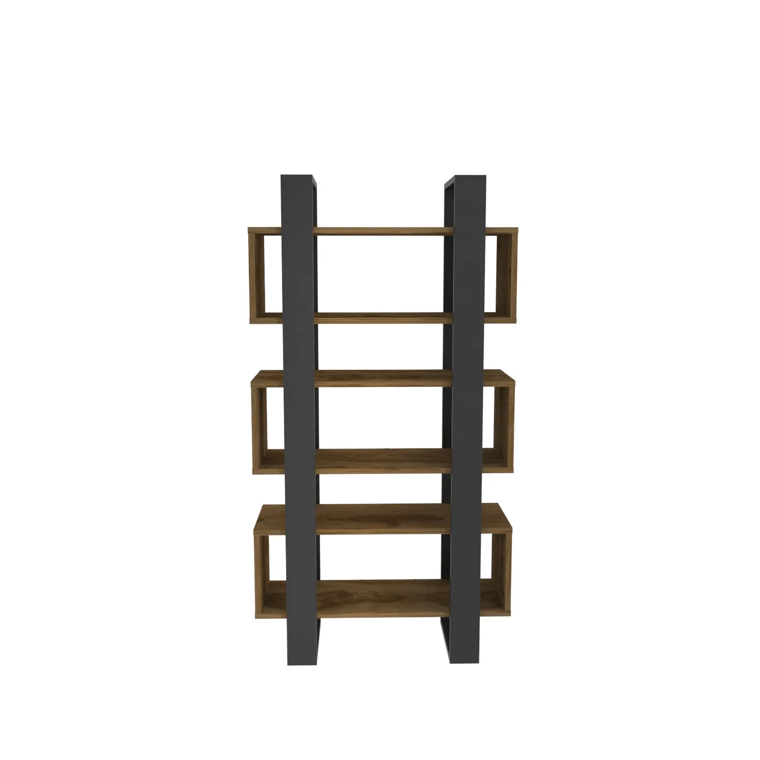 ספרייה-תעשייתית_4jpg - ספרייה מעוצבת לסלון - כוננית לסלון סטייל מאסטר רהיטים - רהיטים איכותיים לבית ולמשרד ספרייה תעשייתית