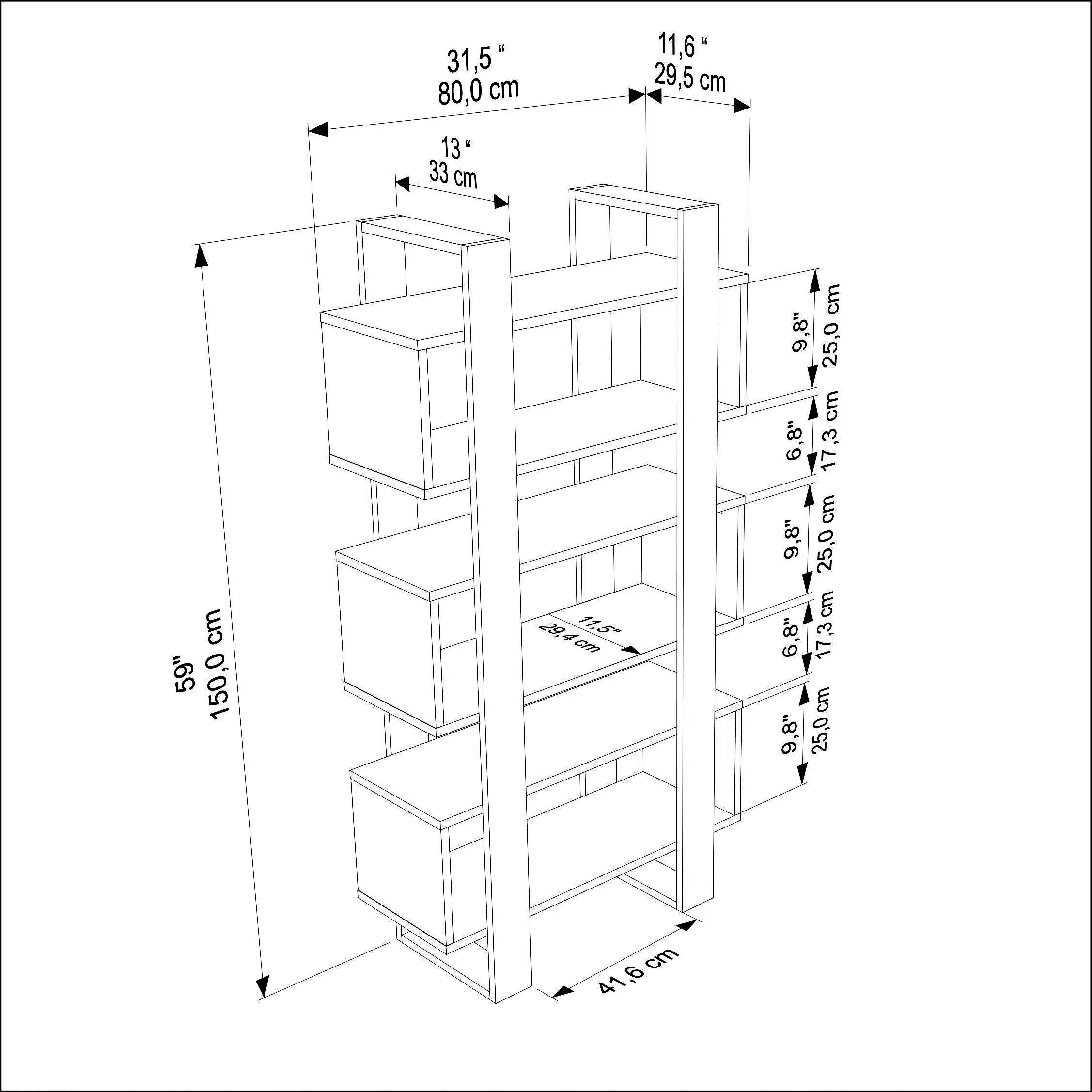 ספריית-עץ_6jpg - ספרייה מעוצבת לסלון - כוננית לסלון סטייל מאסטר רהיטים - רהיטים איכותיים לבית ולמשרד ספריית עץ