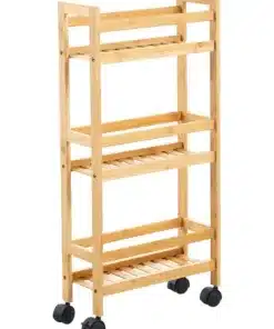 עגלה צרה למטבח