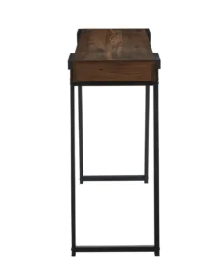 קונסולה עץ ומתכת