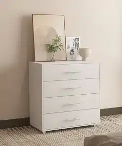 רהיטים-לסלון_0jpg - שידת 4 מגירות רחבה בגוון לבן דגם אופאל OPAL מבית סטאר שופ STAR SHOP - אחסון נוח סטייל מאסטר רהיטים - רהיטים איכותיים לבית ולמשרד רהיטים לסלון