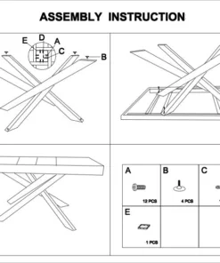 שולחן אוכל גדול