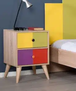 שידה-צבעונית_0-1jpg - שידת לילה צבעונית לחדר - שידת לילה סטייל מאסטר רהיטים - רהיטים איכותיים לבית ולמשרד שידה צבעונית