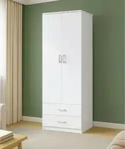 ארון בגדים לבן