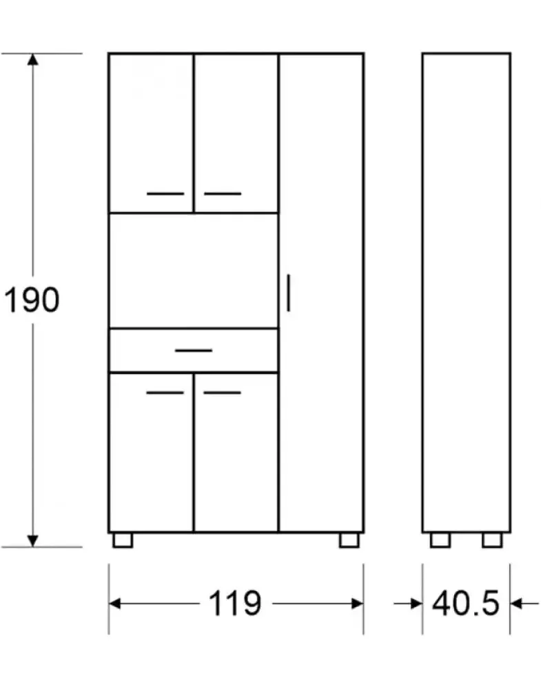 ארון-למיקרוגל_2-2jpg - ארון שירות למטבח עם נישה וארונות אחסון - כל הרהיטים סטייל מאסטר רהיטים - רהיטים איכותיים לבית ולמשרד ארון למיקרוגל