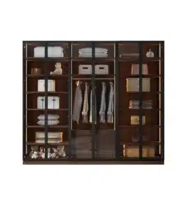 ארון עם תאורת LED