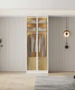 ארון עם תאורת