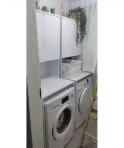 ארון שירות לבן