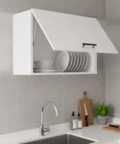 ארון שירות עליון לבן