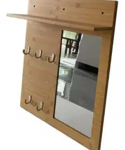 מתלה עם מראה