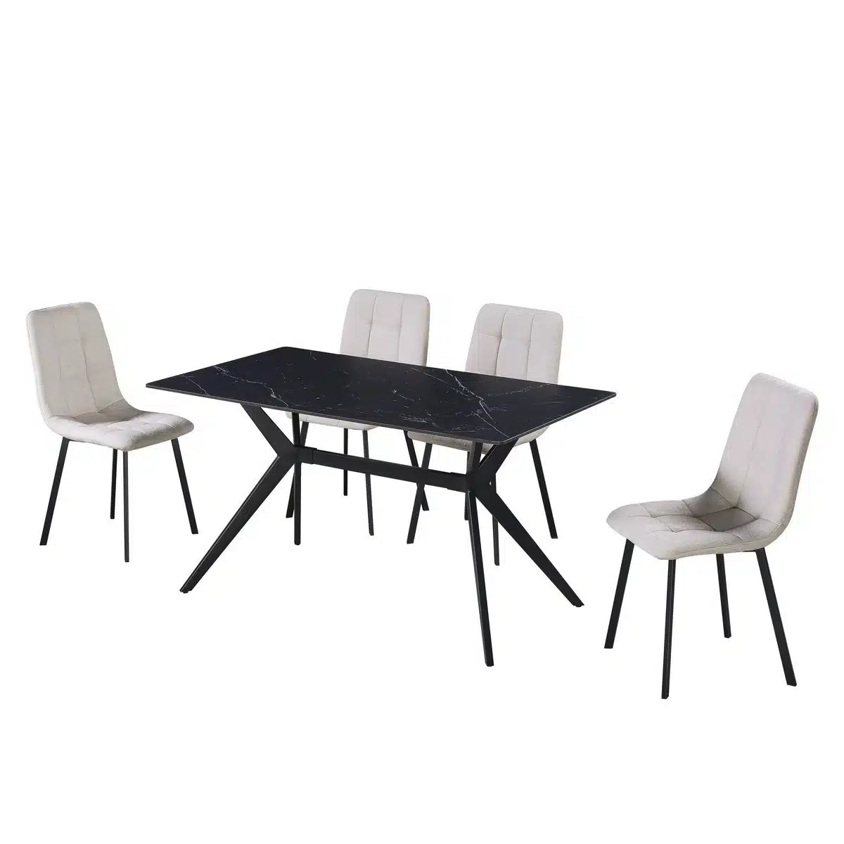 שולחן-אוכל_2-5jpg - פינת אוכל קרמיקה 140 עם 4 כיסאות מרופדים - סט אוכל סטייל מאסטר רהיטים - רהיטים איכותיים לבית ולמשרד שולחן אוכל