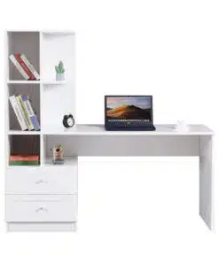 שולחן עם ספרייה