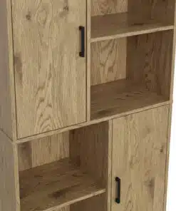 ארון אחסון עם דלתות