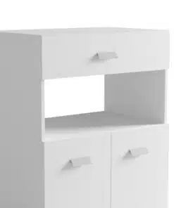 ארון נייד לבן