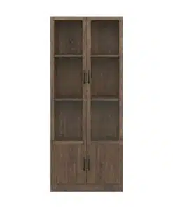 ויטרינה עם דלתות זכוכית