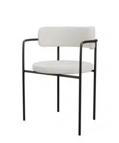 כיסא אוכל עם משענת יד