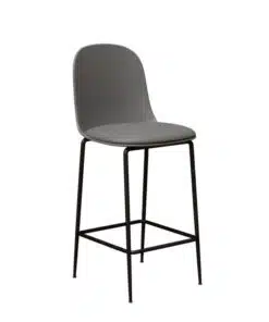 כיסא בר דמוי עור