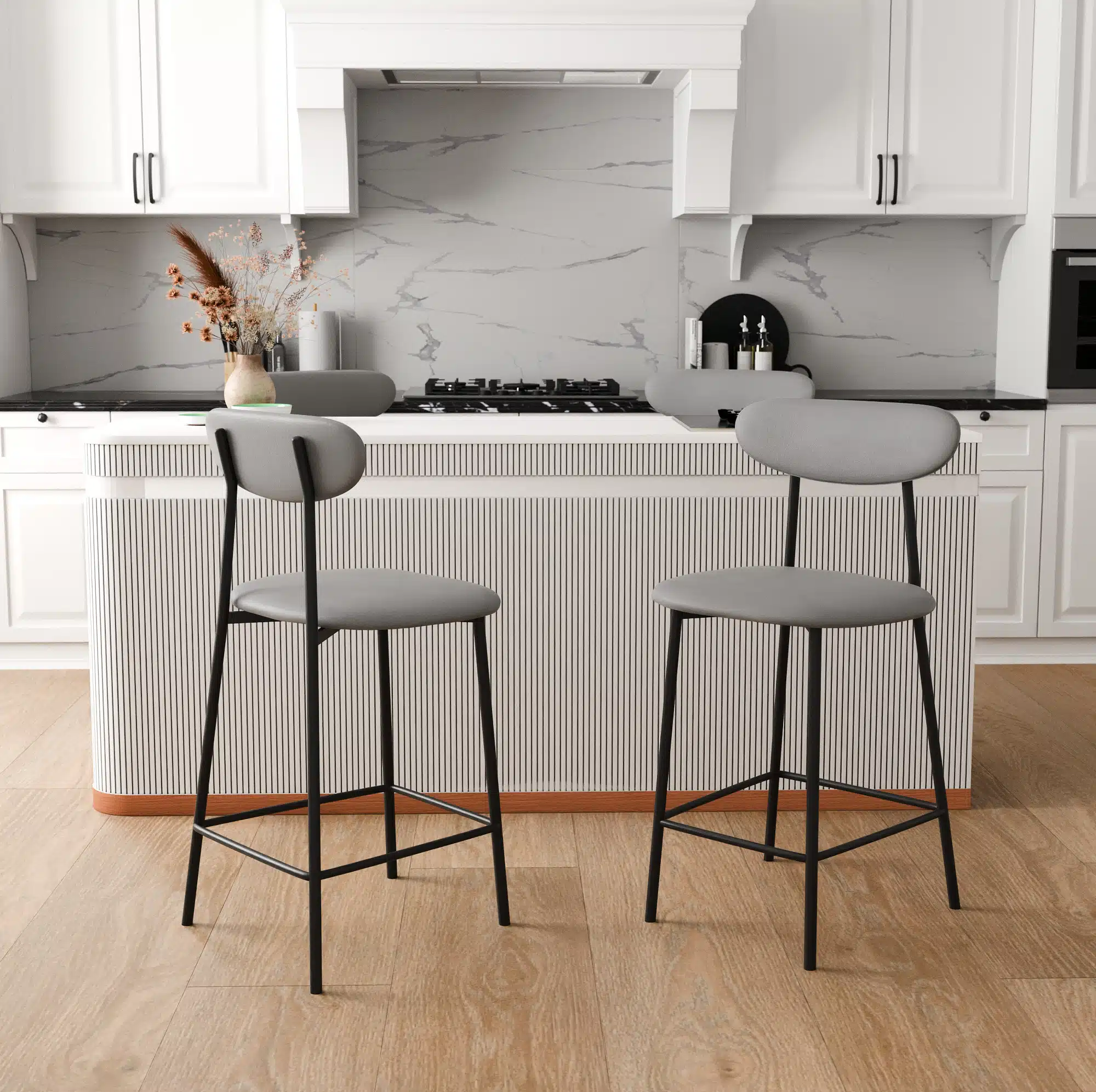 כיסא-בר-דמוי_0-5jpg - כיסא בר מרופד עם משענת גב - כל הרהיטים סטייל מאסטר רהיטים - רהיטים איכותיים לבית ולמשרד כיסא בר דמוי