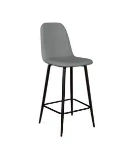 כיסא בר מרופד