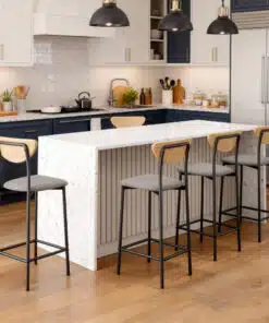 כיסא בר עם גב