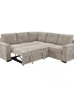 סלון פינתי נפתח למיטה