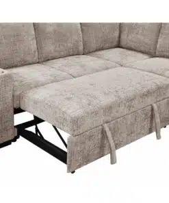 ספה עם ארגז מצעים