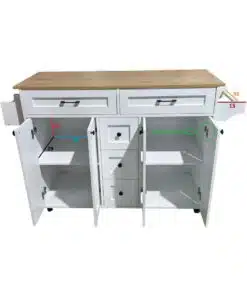 עגלת מטבח עם מגירות