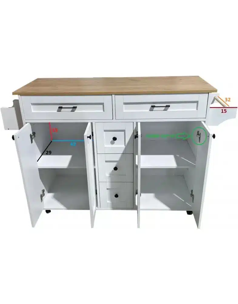 עגלת-מטבח-עם-מגירות_7-1jpg - אי מטבח נייד עם דלפק מתקפל - אי למטבח עם דלפק מתקפל סטייל מאסטר רהיטים - רהיטים איכותיים לבית ולמשרד עגלת מטבח עם מגירות