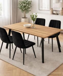 שולחן + 4 כיסאות