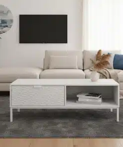 שולחן סלון עם מגירה