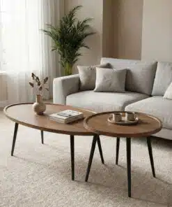 שולחן עץ לסלון