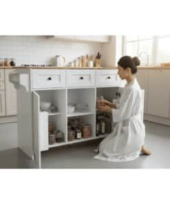 אי למטבח עם דלתות טריקה שקטה