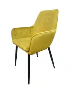 כורסאות צהוב חרדל