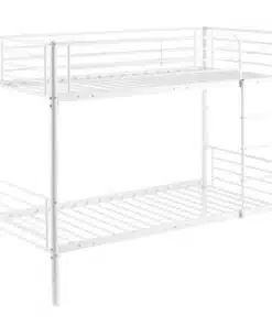 מיטת קומותיים לבנה