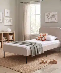 מיטה יחידה מרופדת